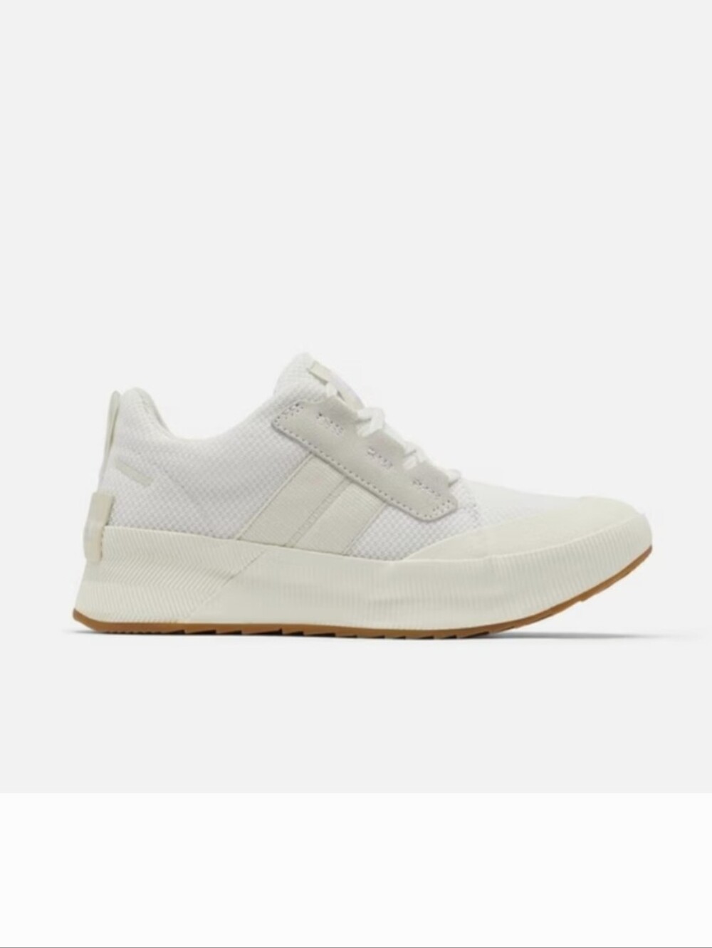 Sorel Out N About III Low Sneakers in Sea Salt and Chalk